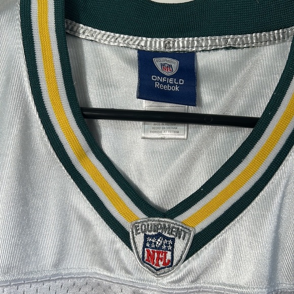 ASRON ROGERS GREEN BAY JERSEY NUMBER 12 REEBOK SIZE 52 - Picture 4 of 6